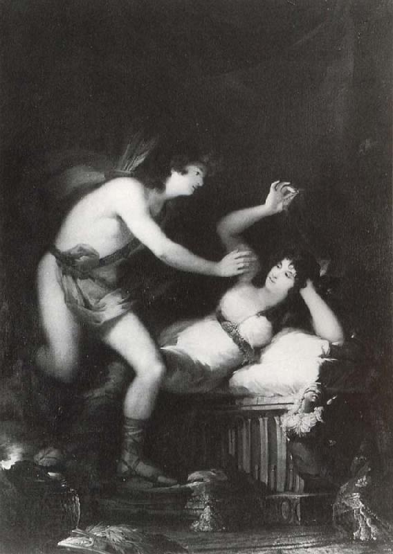 Francisco Goya Cupid and Psyche China oil painting art
